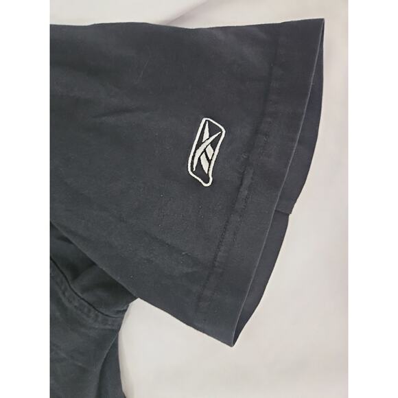 NFL Team Apparel Reebok Buccaneers Mens T-Shirt Black Size Large Cotton Blend - Picture 10 of 14